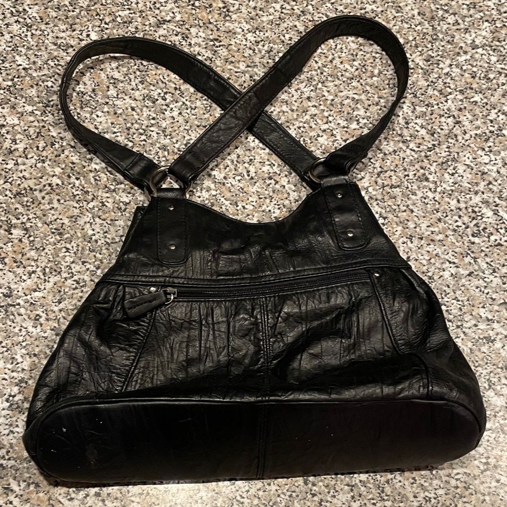 Stone Mountain Accessories Elegant Black Shoulder Bag